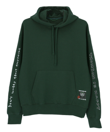 OURPOCKETS（アワーポケッツ）の「トムソンビレッジ ハッピーフラワースウェットフードパーカー (グリーン)（パーカー）」