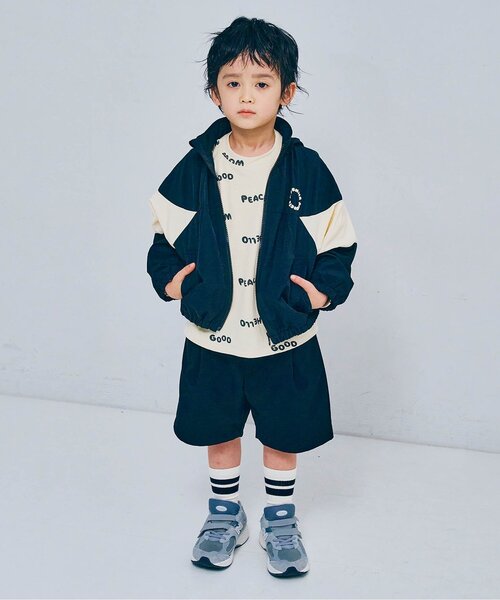 p.premier(ピードットプルミエ)の「マルチカラーウィンドブレーカー(ナイロンジャケット・キッズ・ブルー/ブラック/ベージュ/ピンク/レッド・80/90/100/110/120/130/140)」の14枚目の写真