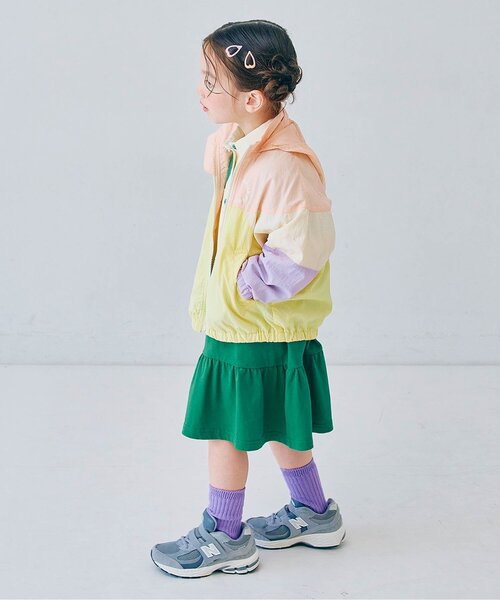 p.premier（ピードットプルミエ）の「マルチカラーウィンドブレーカー（ナイロンジャケット・キッズ・ブルー/ブラック/ベージュ/ピンク/レッド・80/90/100/110/120/130/140）」の21枚目の写真