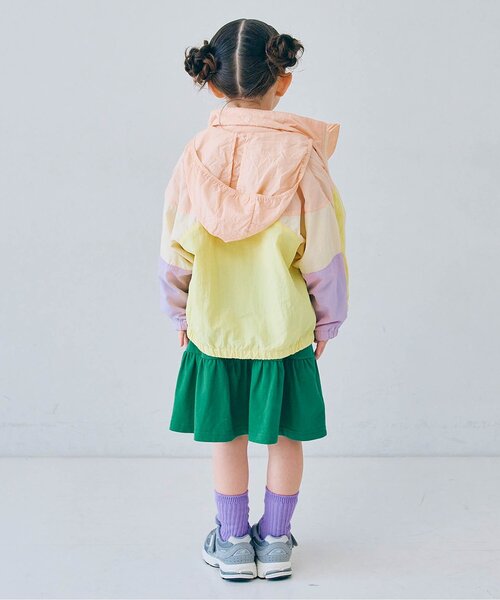 p.premier（ピードットプルミエ）の「マルチカラーウィンドブレーカー（ナイロンジャケット・キッズ・ブルー/ブラック/ベージュ/ピンク/レッド・80/90/100/110/120/130/140）」の20枚目の写真