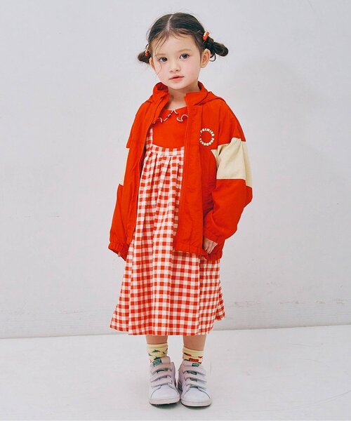 p.premier（ピードットプルミエ）の「マルチカラーウィンドブレーカー（ナイロンジャケット・キッズ・ブルー/ブラック/ベージュ/ピンク/レッド・80/90/100/110/120/130/140）」の13枚目の写真