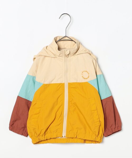 p.premier（ピードットプルミエ）の「マルチカラーウィンドブレーカー（ナイロンジャケット・キッズ・ブルー/ブラック/ベージュ/ピンク/レッド・80/90/100/110/120/130/140）」の8枚目の写真