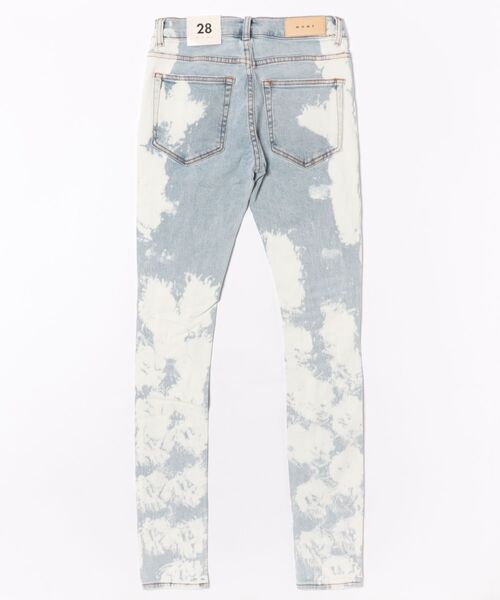 mnml（ミニマル）の「【mnml】X409 RHINESTONE SKINNY DENIM [I] / ブルー [25ML-SP332D]（デニムパンツ・メンズ・ブルー・28inch/29inch/30inch/32inch/34inch/36inch/38inch）」の2枚目の写真