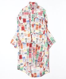 TRAVEL PRINT ユーティリティーコート