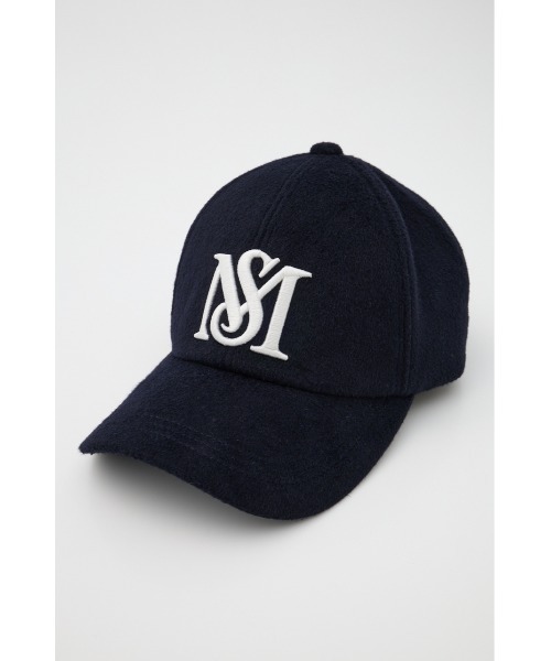 MOUSSY(マウジー)の「MELTON BASEBALL キャップ(キャップ・レディース・ネイビー/杢グレー・FREE)」の12枚目の写真
