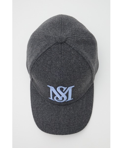 MOUSSY(マウジー)の「MELTON BASEBALL キャップ(キャップ・レディース・ネイビー/杢グレー・FREE)」の7枚目の写真