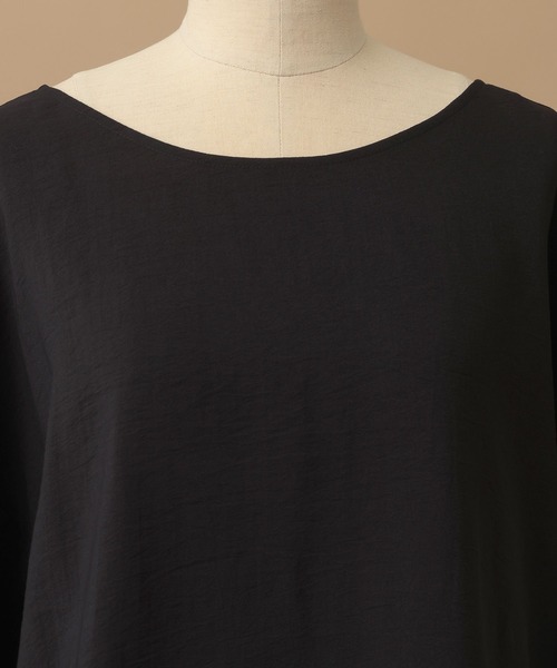 A part by（アパートバイ）の「【セレモニー】Ｃ＊アシメフリルブラウス（シャツ/ブラウス・レディース・ブラック/オフホワイト/アイボリー・FREE）」の7枚目の写真