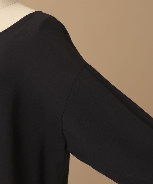 A part by（アパートバイ）の「【セレモニー】Ｃ＊アシメフリルブラウス（シャツ/ブラウス・レディース・ブラック/オフホワイト/アイボリー・FREE）」の8枚目の写真