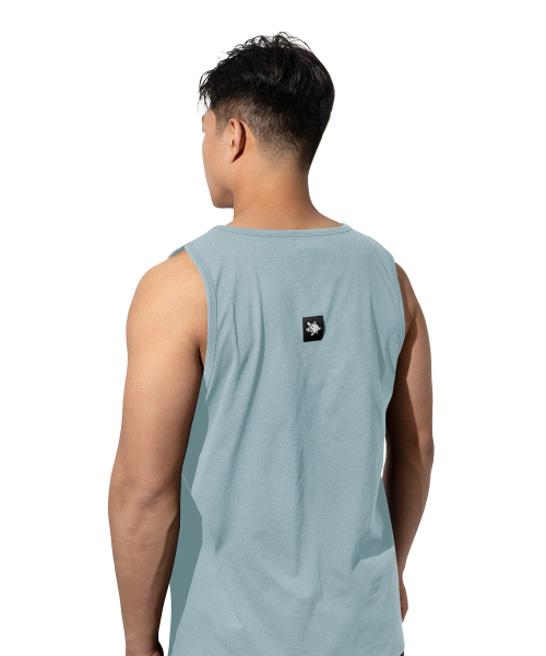WHILE(ワイル)の「24SSブラックテープスリーブレス(SKY MINT)(Tシャツ/カットソー・メンズ・その他・MEDIUM/LARGE)」の6枚目の写真