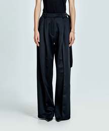 Boyfriend Louver Calm pants - Black (woman)
