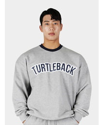 TURTLEBACK（タートルバック）の「ツートンオーバーサイズスウェット[グレー]（スウェット）」