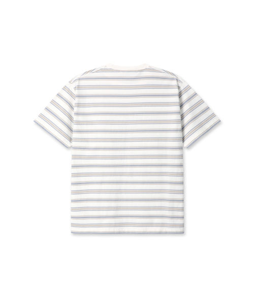 9999ARCHIVE(9999アーカイブ)の「Grunge Bone Logo Stripe T(Tシャツ/カットソー・レディース・アイボリー・1/2/3)」の14枚目の写真