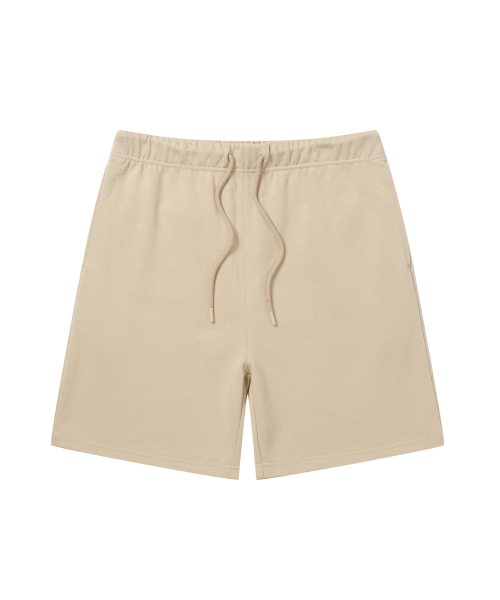 SOLEW(ソル)の「ALT スウェットショートパンツ_ベージュ(その他パンツ・メンズ・その他・SMALL/MEDIUM/LARGE/X-LARGE/X-SMALL)」の1枚目の写真