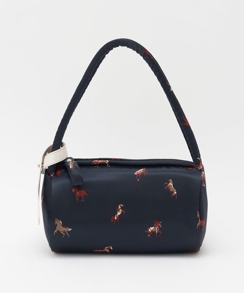 russet（ラシット）の「WOODLANDER ミニボストンバッグ（ボストンバッグ・レディース・ブラウン/ネイビー・FREE）」の14枚目の写真