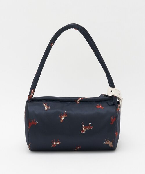 russet（ラシット）の「WOODLANDER ミニボストンバッグ（ボストンバッグ・レディース・ブラウン/ネイビー・FREE）」の16枚目の写真