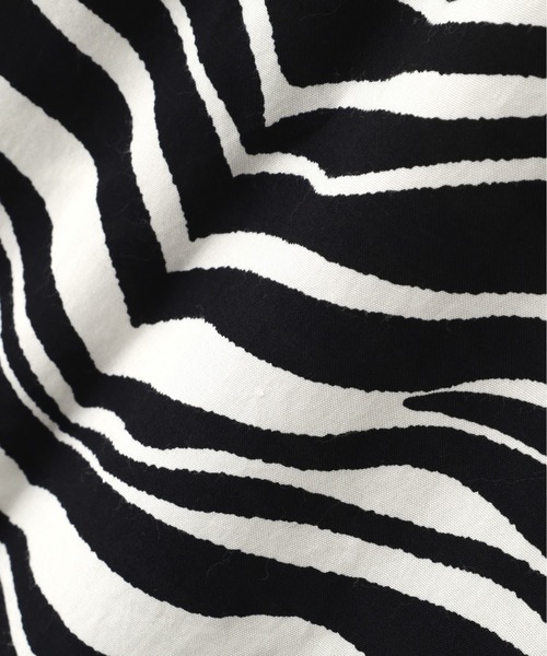 Schott（ショット）の「Schott/ショット/ZEBRA RAYON SHIRT/ゼブラ レーヨンシャツ（シャツ/ブラウス・メンズ・オフホワイト・M/L/XL/2XL）」の11枚目の写真