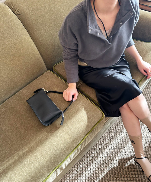 EDIT. FOR LULU(エディットフォールル)の「【PIENI for LULU】BAG IN BAG(クラッチバッグ・レディース・ブラック・FREE)」の6枚目の写真