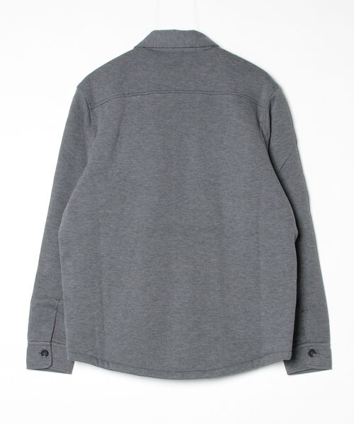 セール】ダブルニット メッシュ シャツ ジャケット（カバーオール