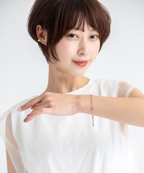 TOM WOOD(トムウッド)の「【TOMWOOD(トムウッド)】Box Bracelet シルバーブレスレット ユニセックス(ブレスレット・レディース・シルバー・7.5inch/6.5inch)」の7枚目の写真