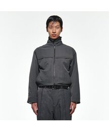 EERST（イアスト）の「Piping Zip-up Jacket [Charcoal]（ナイロンジャケット）」