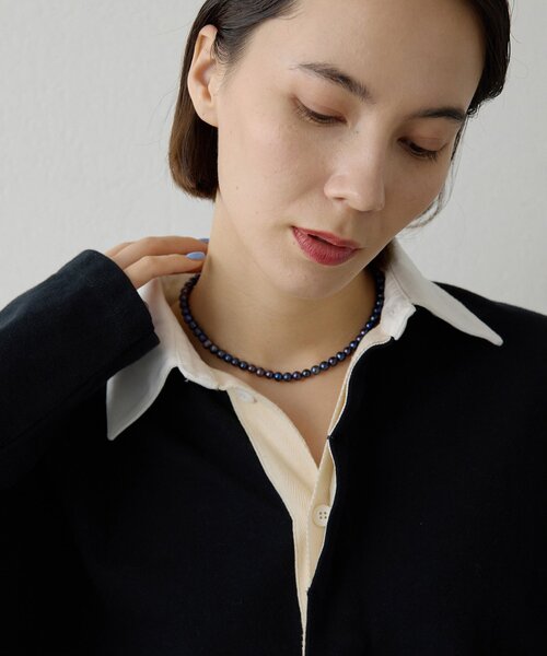 Whim Gazette(ウィムガゼット)の「【Hoaw.】パールネックレス(ネックレス・レディース・シルバー系その他4・FREE)」の5枚目の写真