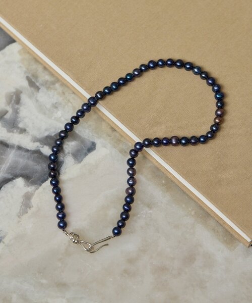 Whim Gazette(ウィムガゼット)の「【Hoaw.】パールネックレス(ネックレス・レディース・シルバー系その他4・FREE)」の7枚目の写真