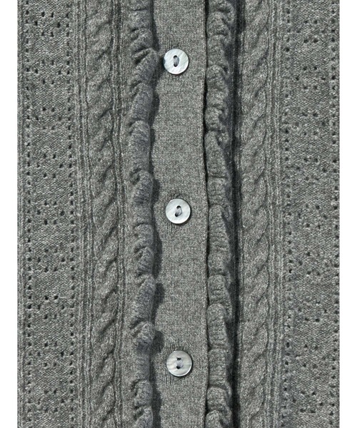 Levi's(リーバイス)の「Levi's/リーバイス スーパーソフト ミニ ラッフル ベスト トップ(ベスト・レディース・グレー・XS/S/M)」の7枚目の写真