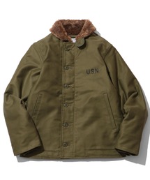 【HOUSTON/ヒューストン】N-1 DECK JACKET TIGHT model/N-1デッキジャケットタイトモデル