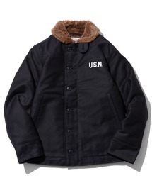 【HOUSTON/ヒューストン】N-1 DECK JACKET TIGHT model/N-1デッキジャケットタイトモデル