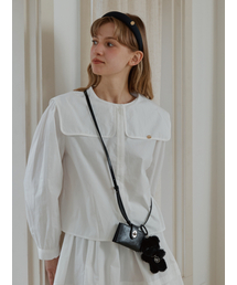 ANC BUCKLE ACCORDION BAG_BLACK