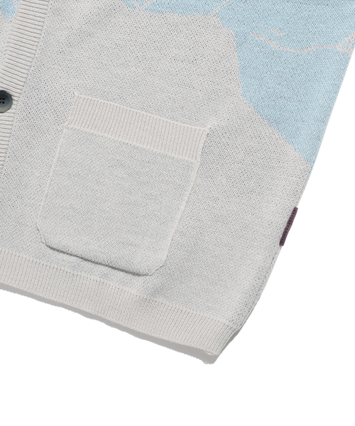 NICE GHOST CLUB(ナイスゴーストクラブ)の「ANGELS KNIT CARDIGAN_GREY(NG2FSUK681A)(カーディガン/ボレロ・レディース・グレー・S/L/M)」の7枚目の写真