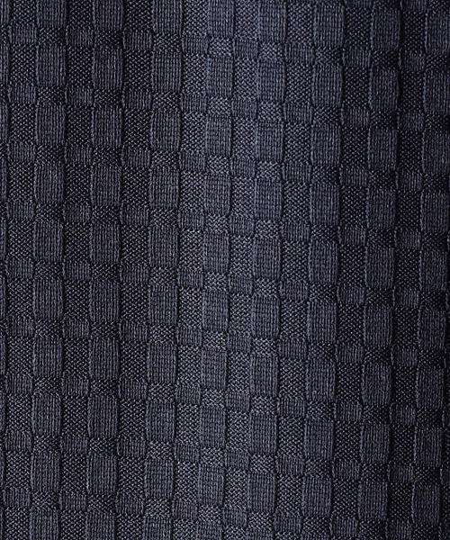 NICOLE CLUB FOR MEN（ニコルクラブフォーメン）の「リンクスジャカード　Vネックカットソー（Tシャツ/カットソー・メンズ・オフホワイト/ブラック/ネイビー/ボルドー・X-LARGE/LARGE/MEDIUM）」の17枚目の写真