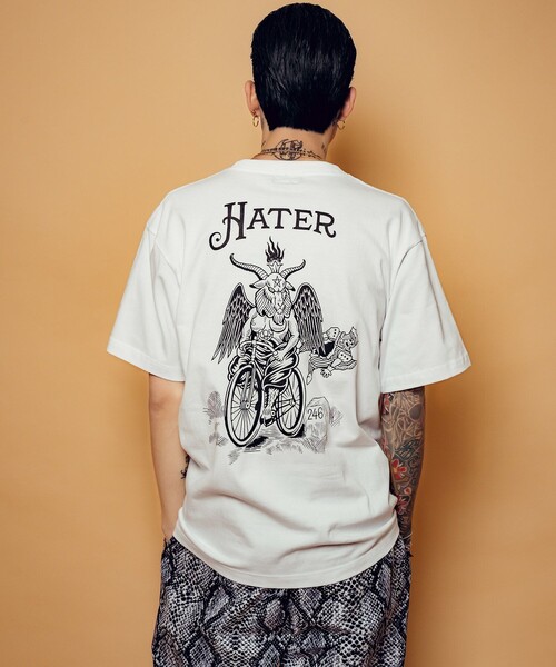 Subciety(サブサエティ)の「Hater tee(Tシャツ/カットソー・メンズ・ブラック/ホワイト・SMALL/MEDIUM/LARGE/X-LARGE/XX-LARGE)」の17枚目の写真