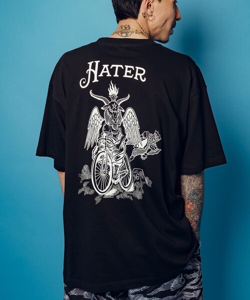 Subciety(サブサエティ)の「Hater tee(Tシャツ/カットソー・メンズ・ブラック/ホワイト・SMALL/MEDIUM/LARGE/X-LARGE/XX-LARGE)」の22枚目の写真