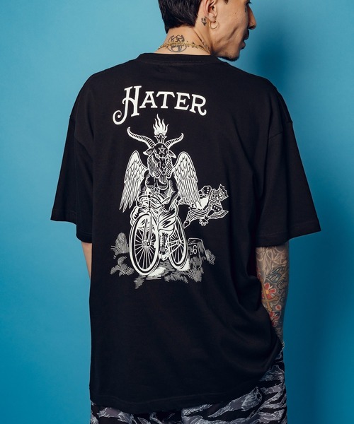 Subciety(サブサエティ)の「Hater tee(Tシャツ/カットソー・メンズ・ブラック/ホワイト・SMALL/MEDIUM/LARGE/X-LARGE/XX-LARGE)」の11枚目の写真