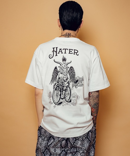 Subciety(サブサエティ)の「Hater tee(Tシャツ/カットソー・メンズ・ブラック/ホワイト・SMALL/MEDIUM/LARGE/X-LARGE/XX-LARGE)」の7枚目の写真