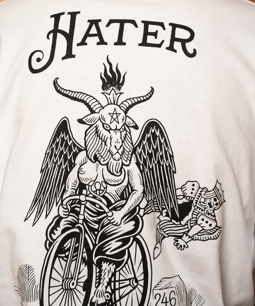 Subciety(サブサエティ)の「Hater tee(Tシャツ/カットソー・メンズ・ブラック/ホワイト・SMALL/MEDIUM/LARGE/X-LARGE/XX-LARGE)」の8枚目の写真