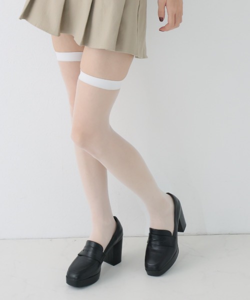 VIVIAN(ヴィヴィアン)の「厚底プラットフォームローファーパンプス ZOZOTOWN+オフィシャルサイト限定商品(パンプス・レディース・ブラウン/ブラック・M/S/L)」の5枚目の写真