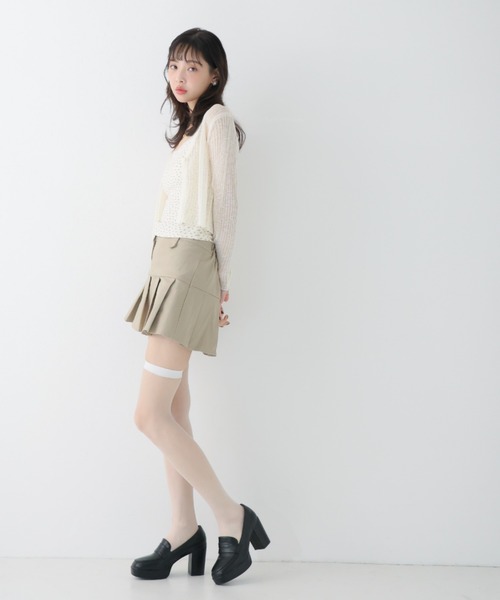 VIVIAN(ヴィヴィアン)の「厚底プラットフォームローファーパンプス ZOZOTOWN+オフィシャルサイト限定商品(パンプス・レディース・ブラウン/ブラック・M/S/L)」の9枚目の写真