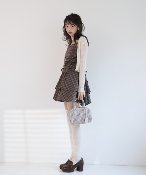 VIVIAN(ヴィヴィアン)の「厚底プラットフォームローファーパンプス ZOZOTOWN+オフィシャルサイト限定商品(パンプス・レディース・ブラウン/ブラック・M/S/L)」の18枚目の写真