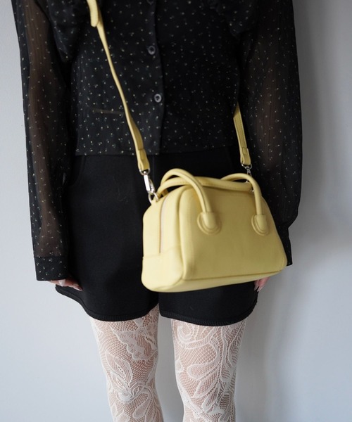 SANSeLF（サンセルフ）の「【SANSeLF】2WAYコンパクトハンドバッグ saa26s002（ハンドバッグ・レディース・イエロー/ホワイト/ブラック・FREE）」の9枚目の写真