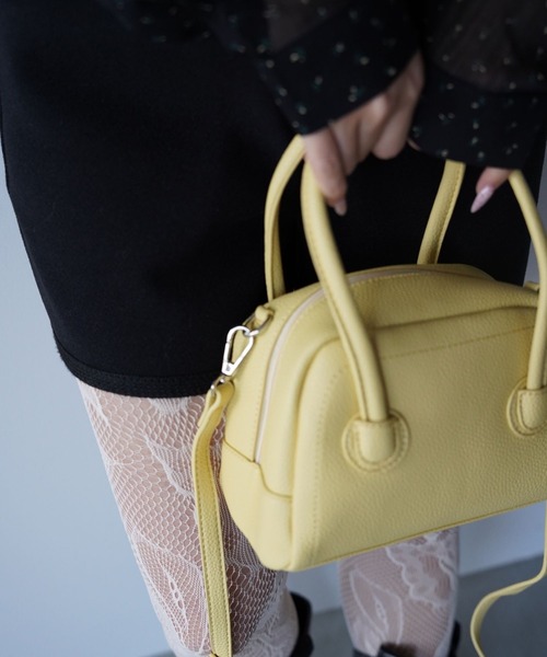 SANSeLF（サンセルフ）の「【SANSeLF】2WAYコンパクトハンドバッグ saa26s002（ハンドバッグ・レディース・イエロー/ホワイト/ブラック・FREE）」の12枚目の写真