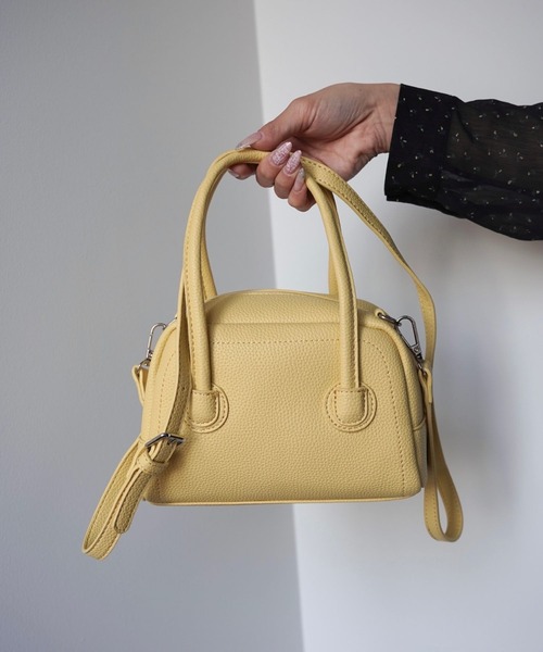 SANSeLF（サンセルフ）の「【SANSeLF】2WAYコンパクトハンドバッグ saa26s002（ハンドバッグ・レディース・イエロー/ホワイト/ブラック・FREE）」の5枚目の写真