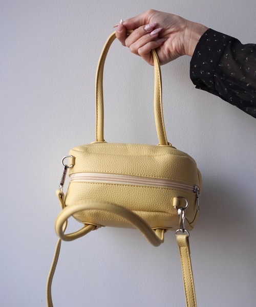 SANSeLF（サンセルフ）の「【SANSeLF】2WAYコンパクトハンドバッグ saa26s002（ハンドバッグ・レディース・イエロー/ホワイト/ブラック・FREE）」の7枚目の写真