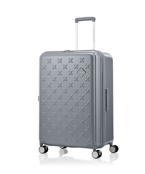 AMERICAN TOURISTER(アメリカンツーリスター)の「アメリカンツーリスター PAXTRA スピナー75 エキスパンダブル グレイ(スーツケース/キャリーバッグ・メンズ・グレー・L)」の1枚目の写真