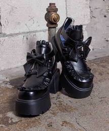 NIBBLE POISON（ニブルポイズン）の「リボンフリル厚底パンプス（パンプス）」