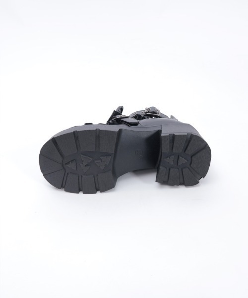 NIBBLE POISON(ニブルポイズン)の「リボンフリル厚底パンプス(パンプス・レディース・ブラック・SMALL/MEDIUM/LARGE)」の10枚目の写真