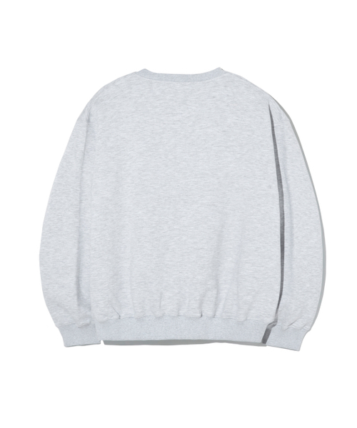 LORES(ロアス)の「Bulge Logo Sweatshirts - Melange Grey(スウェット・レディース・その他・M/L/XL)」の2枚目の写真
