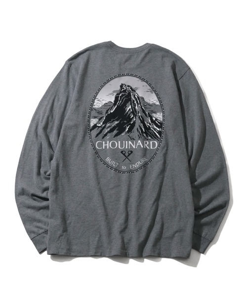patagonia（パタゴニア）の「【Patagonia/パタゴニア】Long-sleeved Chouinard Crest Responsibili-Tee/ロングスリーブ シュイナード クレスト レスポンシビリティーTシャツ（Tシャツ/カットソー・メンズ・ブラック/グレー・M/XL/S/L）」の6枚目の写真