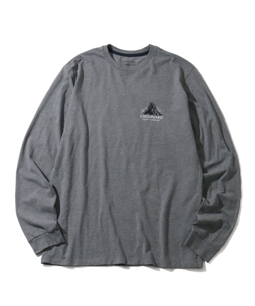 patagonia（パタゴニア）の「【Patagonia/パタゴニア】Long-sleeved Chouinard Crest Responsibili-Tee/ロングスリーブ シュイナード クレスト レスポンシビリティーTシャツ（Tシャツ/カットソー・メンズ・ブラック/グレー・M/XL/S/L）」の5枚目の写真